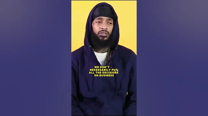 Nipsey Hussle On Looking Yourself As A Brand #shorts #nipseyhussle #brand