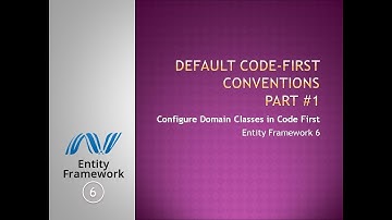 13 - Default Code First Convention Part #1 | Code First | EF