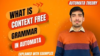What is Context Free Grammar in Automata | Faisal Concepts