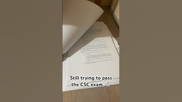 after 5 years, I will try again. #csc #civilservicesexam #philippines #fyp