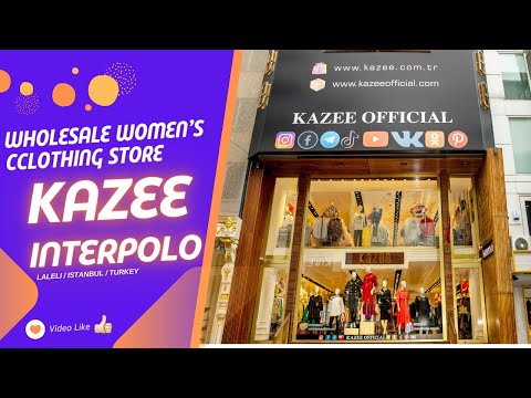 KAZEE 1 & İNTERPOLO - Toptan Kadın Giyim Mağazası, Laleli, İstanbul, Türkiye