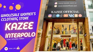 KAZEE 1 & İNTERPOLO - Wholesale Women's Clothing Store, Laleli,  Istanbul, Turkey
