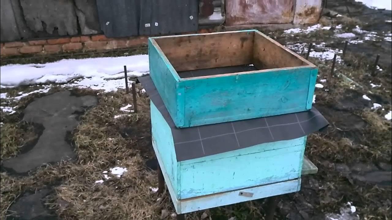 дешёвый холстик для улья из современных материалов - YouTube