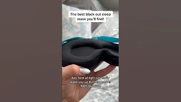 The Best Sleep Mask Ever Try Myhalos 100 Blackout 