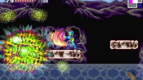 Metroid Fusion 100% Walkthrough - Part 17 -Vs. Mega Core-X - Varia Suit Feature