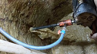 como cavar poço cisterna parte 21 drenagem