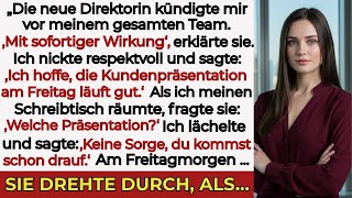 Ich wurde vor allen gefeuert – aber die Präsentation am Freitag zeigte, wer wirklich zählte