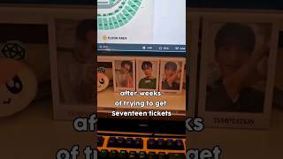 Seventeen Follow Seoul | storytime &amp; the ticketing | 세븐틴 콘서트 #seventeen #shorts #seventeenconcert