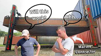 Is Our Self-Lifting Dock Dead In The Water? Marine Contractor Inspection - DARGE Pt. 4