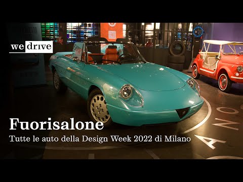 Fuorisalone: TUTTE le auto della Design Week 2022 di Milano