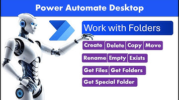 Power Automate Desktop - Folder Actions