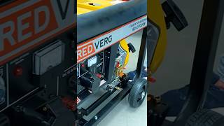 Мощный дизельный генератор на 7 кВТ.Генератор диз. REDVERG RD-D7000E #redverg #дизельныйгенератор