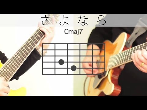 さよなら - オフコース 【ギターコード動画】アルペジオ伴奏