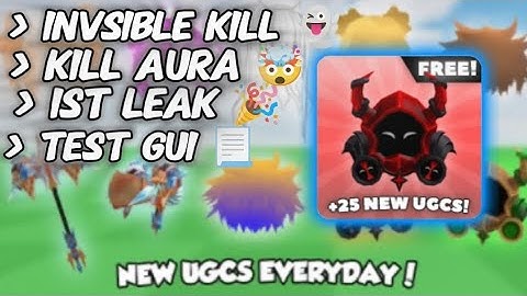 [WITH PROOF!] Ugc steal points Invsible kill Script got Leaked! | 1/3 leaks.