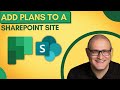 How to add Plans from Planner to a SharePoint Site
