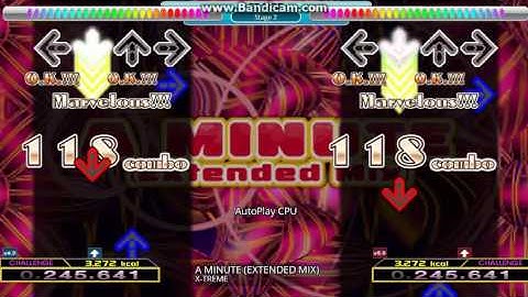 【DDR EDIT】 A MINUTE (EXTENDED MIX) 【StepMania】