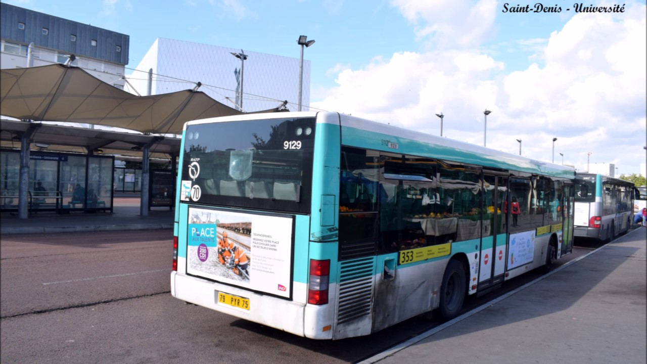 La ligne de bus RATP 353 SaintDenis Université SaintDenis ZAC Landy Nord YouTube La ligne de bus RATP 353 SaintDenis Université SaintDenis ZAC Landy Nord YouTube