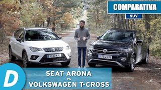 Comparativa SUV: SEAT Arona vs Volkswagen T-Cross | Review en español | Diariomotor