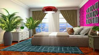 MASTER BED HD MOTION ANIMATED BQCKGROUND FOR GREEN SCREEN