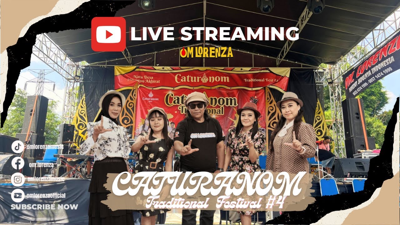 🔴LIVE STREAMING OM LORENZA 