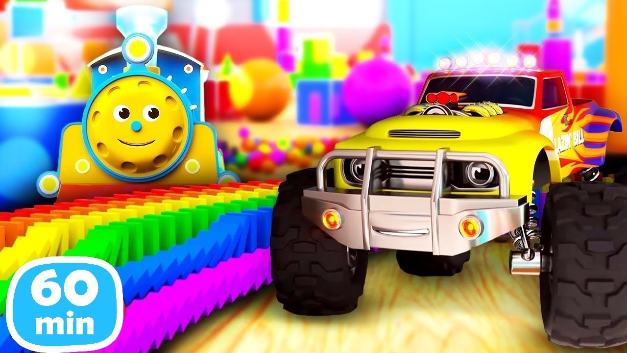 Мультики про машинки для мальчиков! Паровозик Макс - Развивающий мультфильм