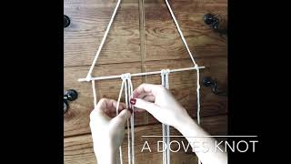 Beginners: Macrame Square Knot & Double Square Knot Net Worth