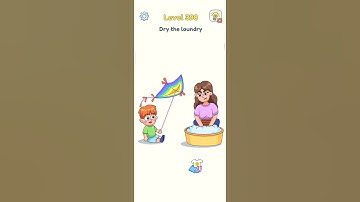 DOP 3 LEVEL 398 ||dry the laundry #dop3#gameplay#games#shorts