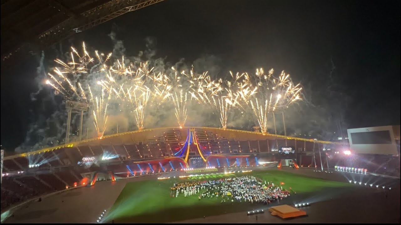 พลุพิธีปิดงานซีเกมส์ 2568 ครั้งที่ 33 | Closing Ceremony Fireworks @สนามราชมังคลากีฬาสถาน