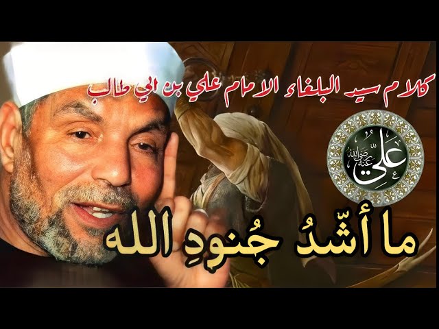 ما اشد جنود الله | الامام علي عليه السلام | الشيخ محمد الشعراوي رحمه الله class=