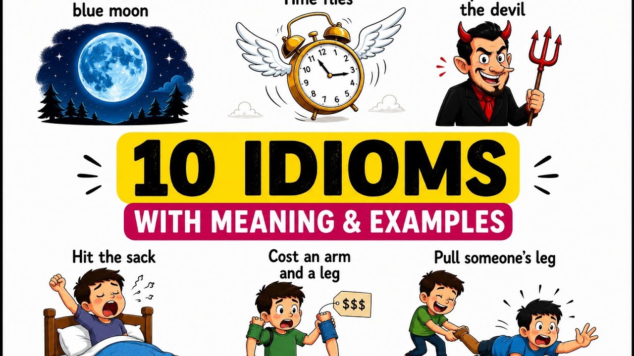 10 common English idioms that confuse even advanced learners