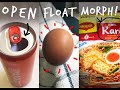 Open float  morph cooking with magic power by izzat dzid