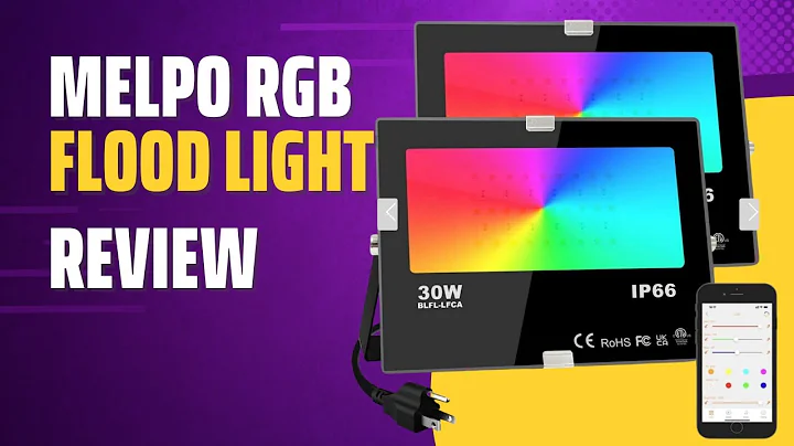 Melpo LED RGB Flood Light Review