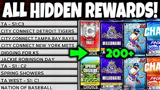 *200 FREE PACKS* Every Conquest Hidden Reward in MLB The Show 24!