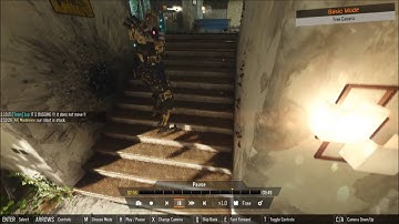 safeguard robot glitch on EVAC (bug feedback for Activision)