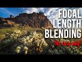 Easy focallength blending for landscape photographers