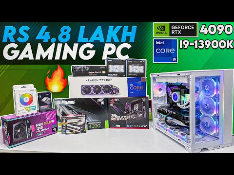 Rs 4.8 Lakh ULTIMATE Gaming & Editing PC Build | Intel i9-13900K & RTX 4090