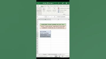 SMART USE OF PASTE SPECIAL IN EXCEL FOR COMMENTS #office365 #smartexcel #exceltips #exceltricks