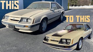 Barn Find Fox Body / First Wash in 10 Years