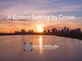 Drone Video of a Boston Sunrise