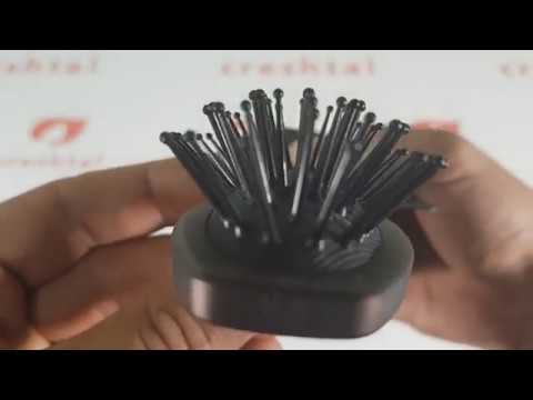 Щетка массажная Dewal Coffee, мини, с пластиковыми зубцами, BR6401 Щетка массажная Dewal Coffee, мини, с пластиковыми зубцами, BR6401