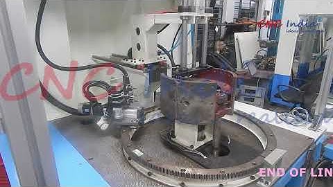 PLC Based End of Line Testing Machine for brakes using LVDTs