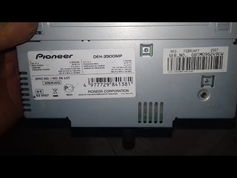 магнитола Pioneer DEH 3900MP без панели
