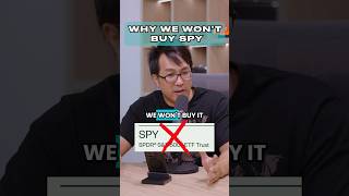 This is why we won’t buy the SPY ETF… 🤔 #spdr #sp500 #etf #investing #podcast #podcastclips #fyp