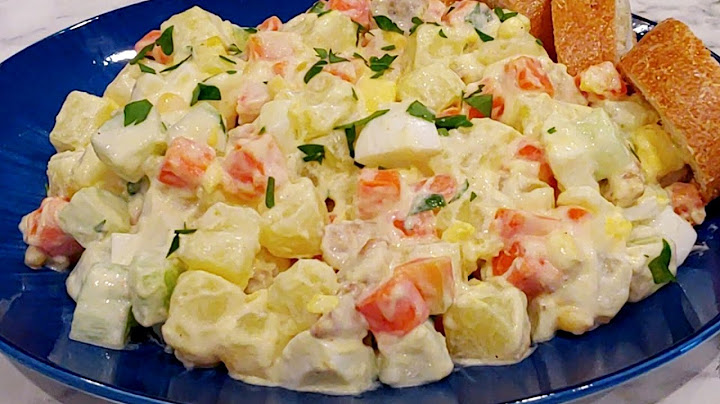Salade de Pomme de Terre || Gourmande et Rassasiante|| Potato Salad