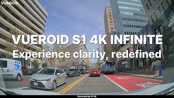 VUEROID DASHCAM: S1 4K Infinite footage_Experience clarity, redefined