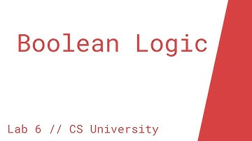 Boolean Conditions in Python (Lab 6 // CS University)