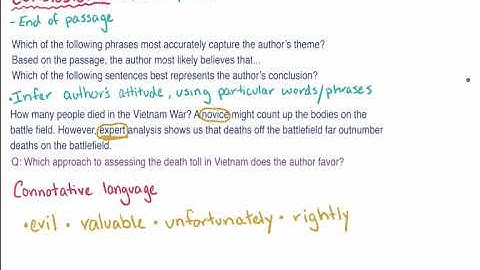 Foundations of comprehension   MCAT   Khan Academy