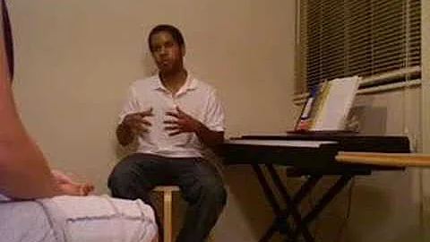 Voice Lesson:  Eric Arceneaux teaches Sara Coleman