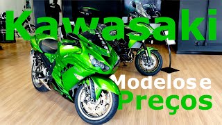 Todas as Motos da Kawasaki e seus Preços na Concessionária! (Dezembro de 2023)