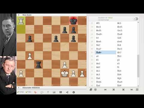 Alekhine - Euwe. World Chess Championship 1935. Game 27